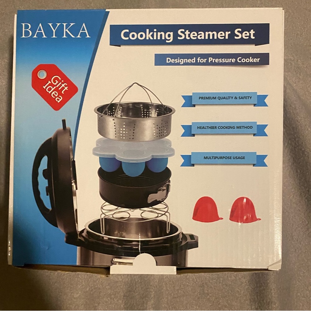 Bayka cooking steamer set